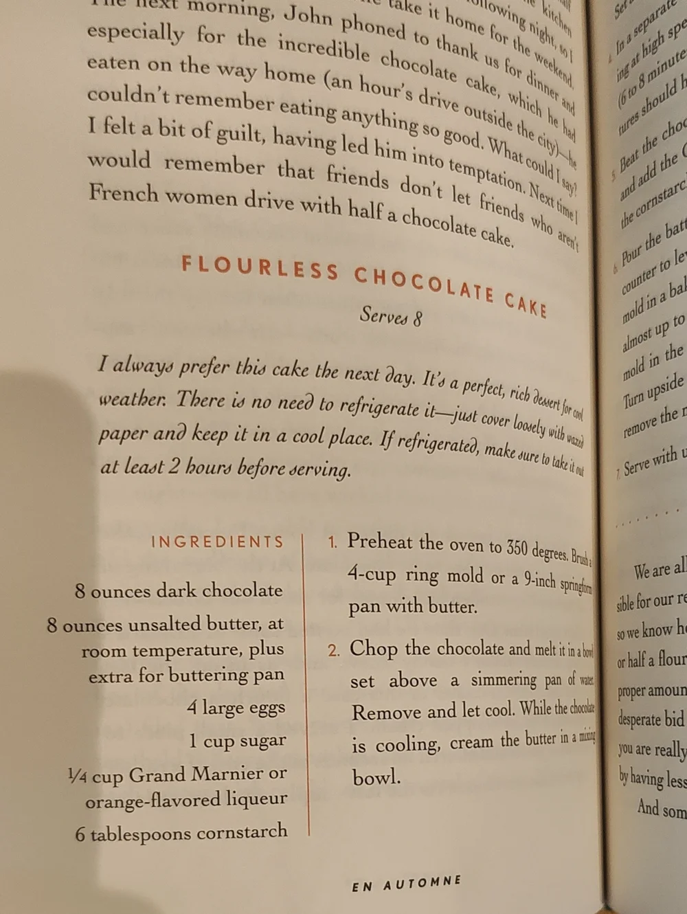 SUMNER READING: FRENCH WOMEN FOR ALL SEASONS & RECIPES!